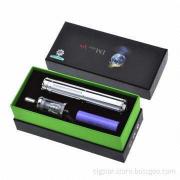 Personal Vaporizer 1,500mAh E-cigarettes with 3-6V Variable Voltage and 3-10W Power